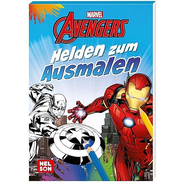 Marvel Avengers: Helden zum Ausmalen