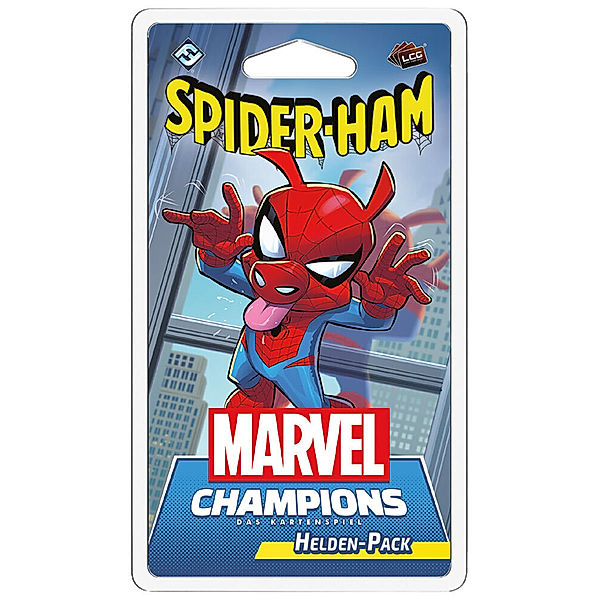 Fantasy Flight Games, Asmodee Marvel Champions LCG: Spider Ham (Kartenspiel), Michael Boggs, Nate French, Caleb Grace