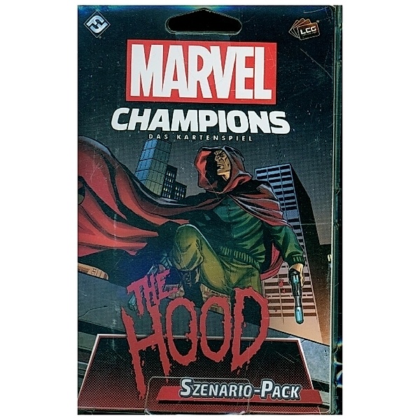 Fantasy Flight Games, Asmodee Marvel Champions LCG - The Hood (Spiel), Michael Boggs, Nate French, Caleb Grace
