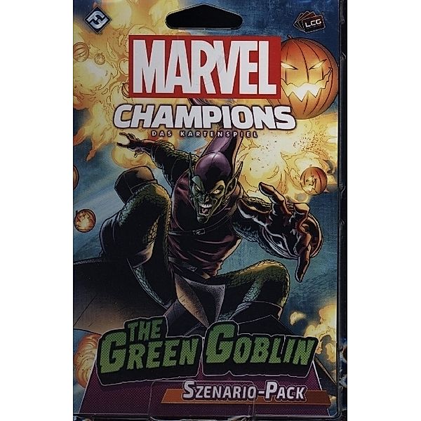 Fantasy Flight Games, Asmodee Marvel Champions: The Green Goblin (Spiel), Michael Boggs, Nate French, Caleb Grace