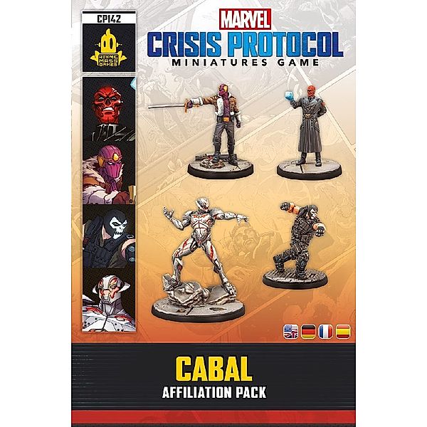 Asmodee, Atomic Mass Games Marvel: Crisis Protocol  Cabal Affiliation Pack, Will Shick, Will Pagani