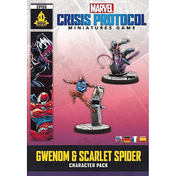 Asmodee, Atomic Mass Games Marvel: Crisis Protocol  Gwenom & Scarlet Spider, Will Shick, Will Pagani