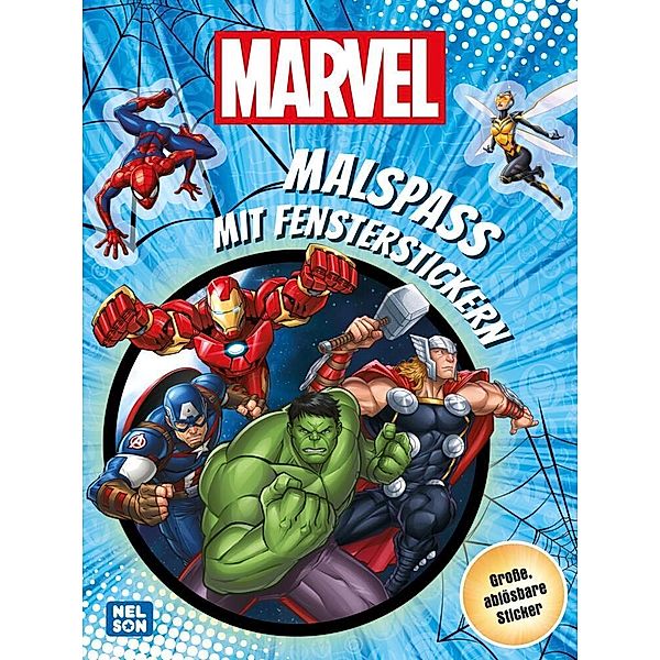 MARVEL: Malspaß mit Fensterstickern