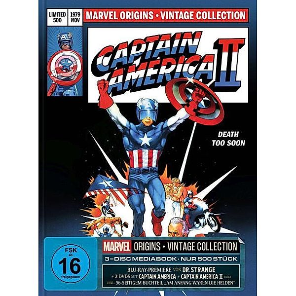 Marvel Origins - Captain America I+II + Dr. Strang, Philip DeGuere, Rod Holcomb, Ivan Nagy