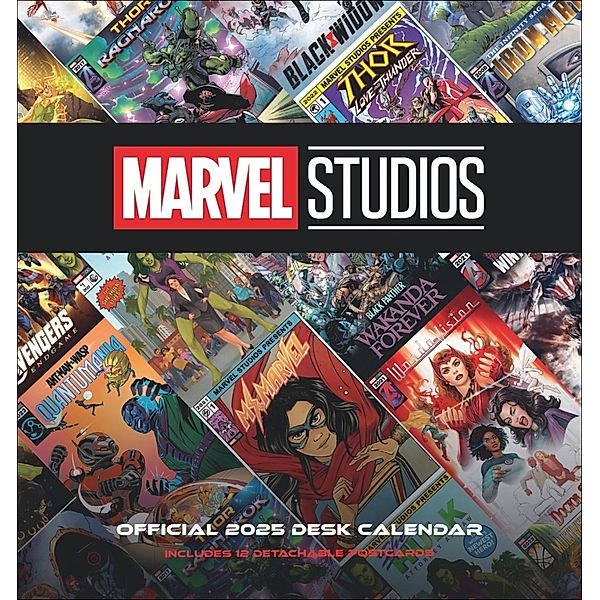 Marvel Postkartenkalender 2025