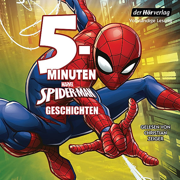 MARVEL Spider-Man 5-Minuten-Geschichten,1 Audio-CD, Marvel