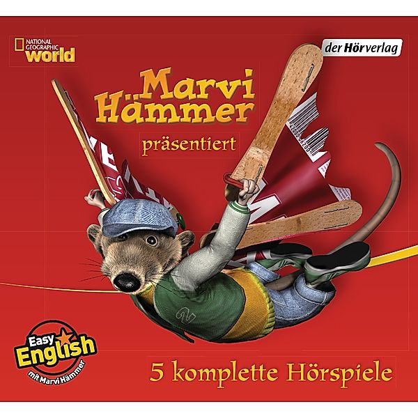 Marvi Hämmer, Audio-CDs: Marvi Hämmer, 5 komplette Hörspiele, 5 Audio-CDs, Volker Präkelt