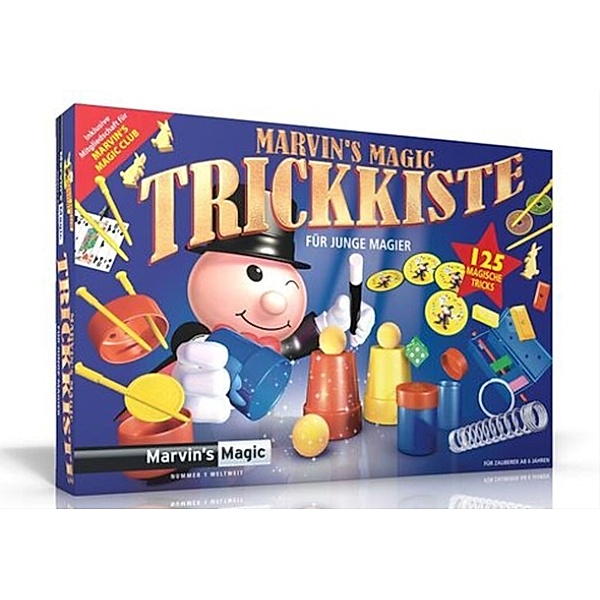 Marvin's Magic Zauberkasten mit 125 Tricks + Anleitungs-CD