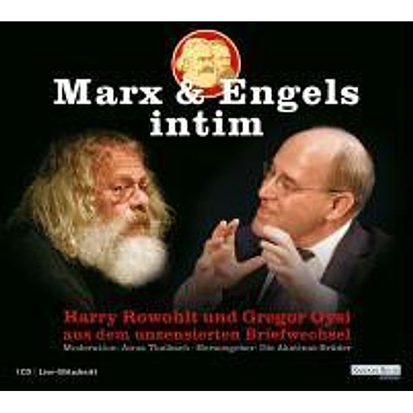 Marx & Engels intim, Audio-CDs, Karl Marx, Friedrich Engels