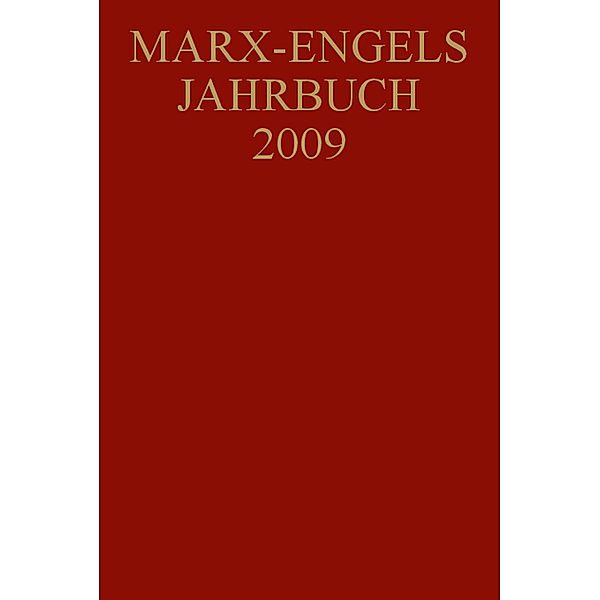 Marx-Engels-Jahrbuch 2009