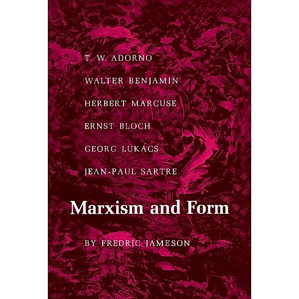 Marxism and Form, Fredric Jameson