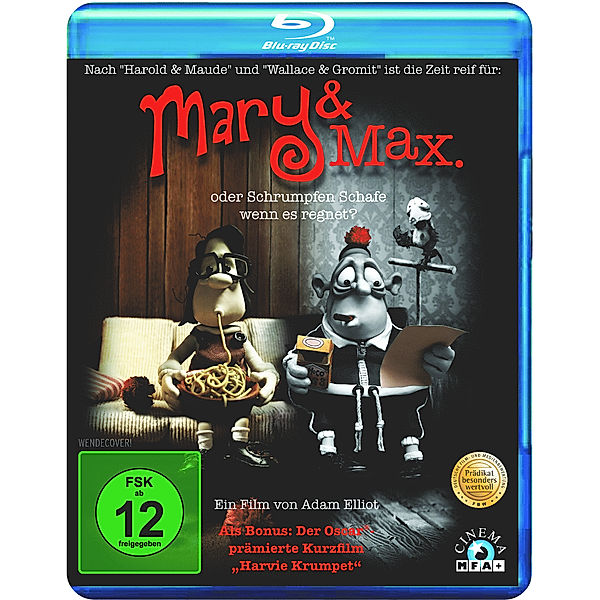 Mary & Max, Diverse Interpreten