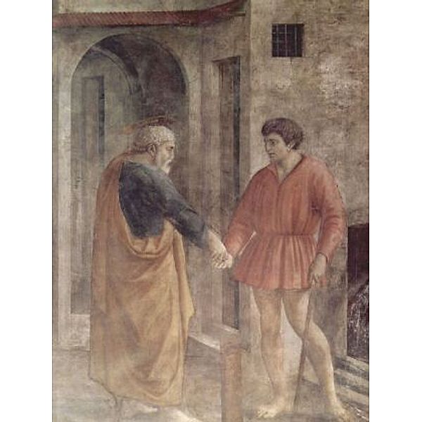 Masaccio - Der Zinsgroschen, Petrus bezahlt den Zöllner - 2.000 Teile (Puzzle)