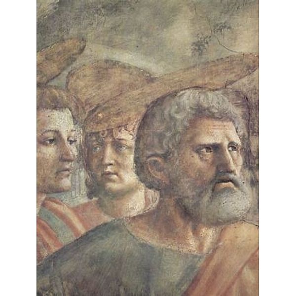 Masaccio - Szenen aus dem Leben Petri, Der Zinsgroschen, Petrus - 100 Teile (Puzzle)