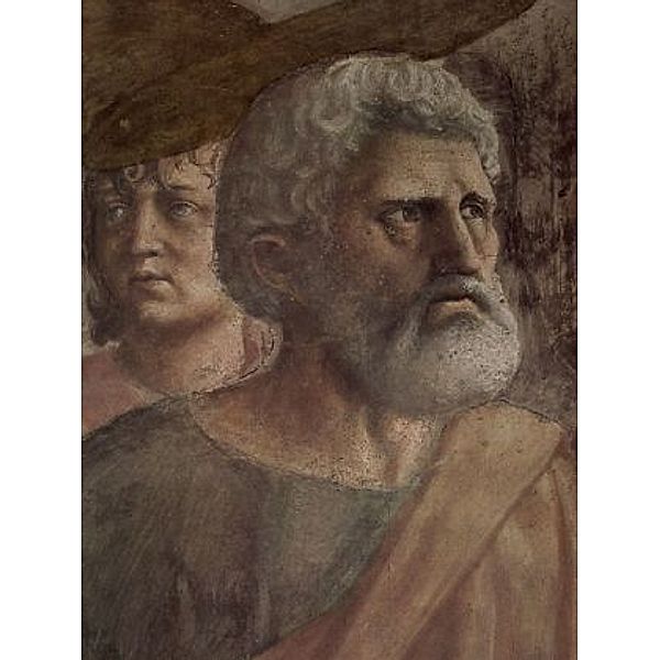 Masaccio - Szenen aus dem Leben Petri, Der Zinsgroschen, Kopf des Petrus - 2.000 Teile (Puzzle)