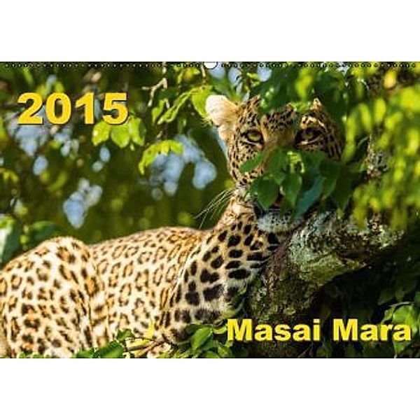 Masai Mara 2015 (Wandkalender 2015 DIN A2 quer), Gerd-Uwe Neukamp