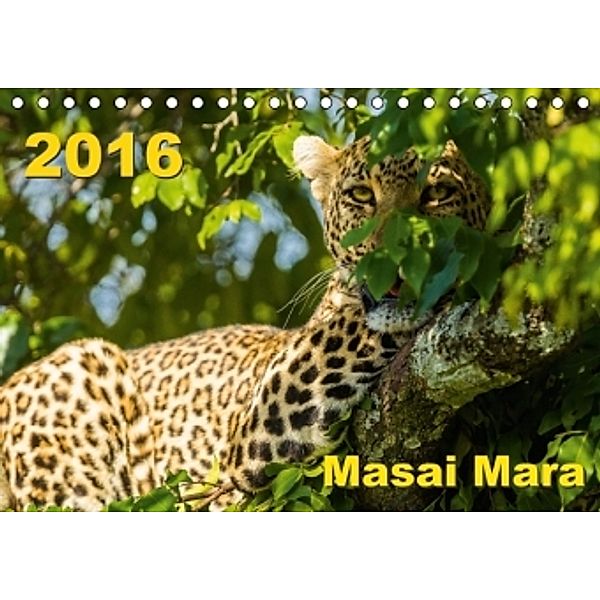 Masai Mara 2016 (Tischkalender 2016 DIN A5 quer), Gerd-Uwe Neukamp