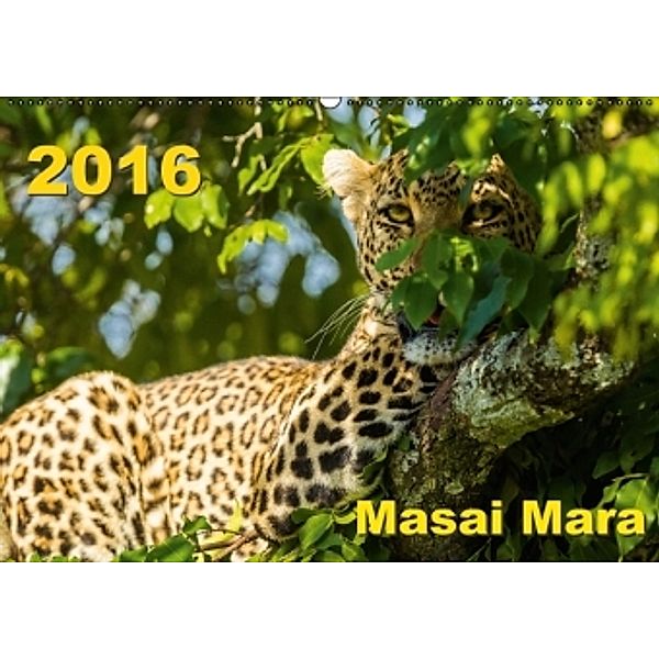 Masai Mara 2016 (Wandkalender 2016 DIN A2 quer), Gerd-Uwe Neukamp
