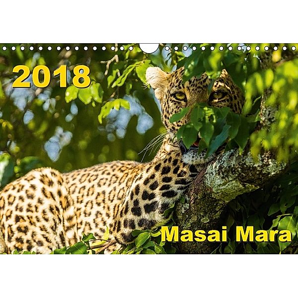 Masai Mara 2018 (Wandkalender 2018 DIN A4 quer), Gerd-Uwe Neukamp