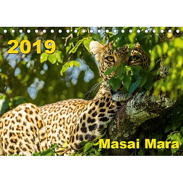 Masai Mara 2019 (Tischkalender 2019 DIN A5 quer), Gerd-Uwe Neukamp