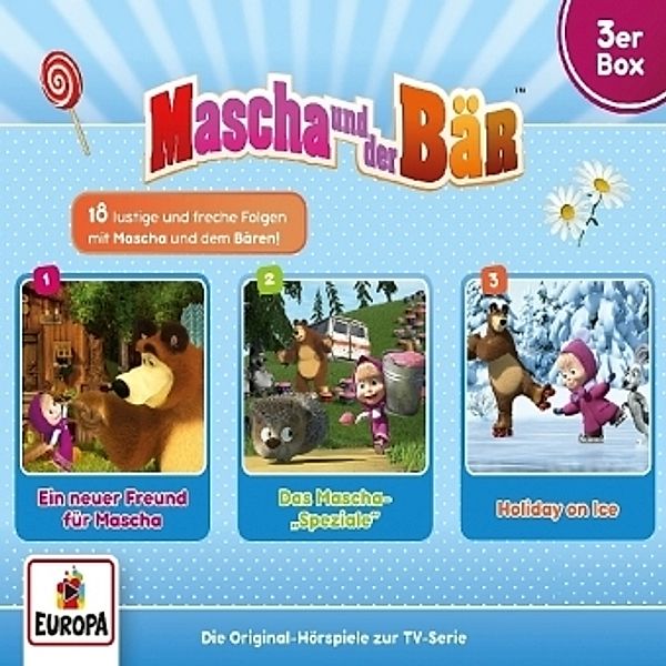 Mascha und der Bär - 3er Box, 3 Audio-CD, Mascha und der Bär