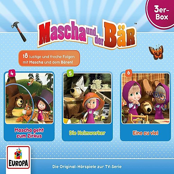 Mascha und der Bär - 3er-Box (Folgen 04-06), Oleg Kuzovkov, Daniela Wakonigg