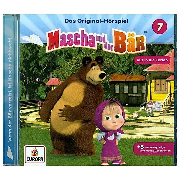 Mascha und der Bär - Auf in die Ferien,1 Audio-CD, Mascha und der Bär