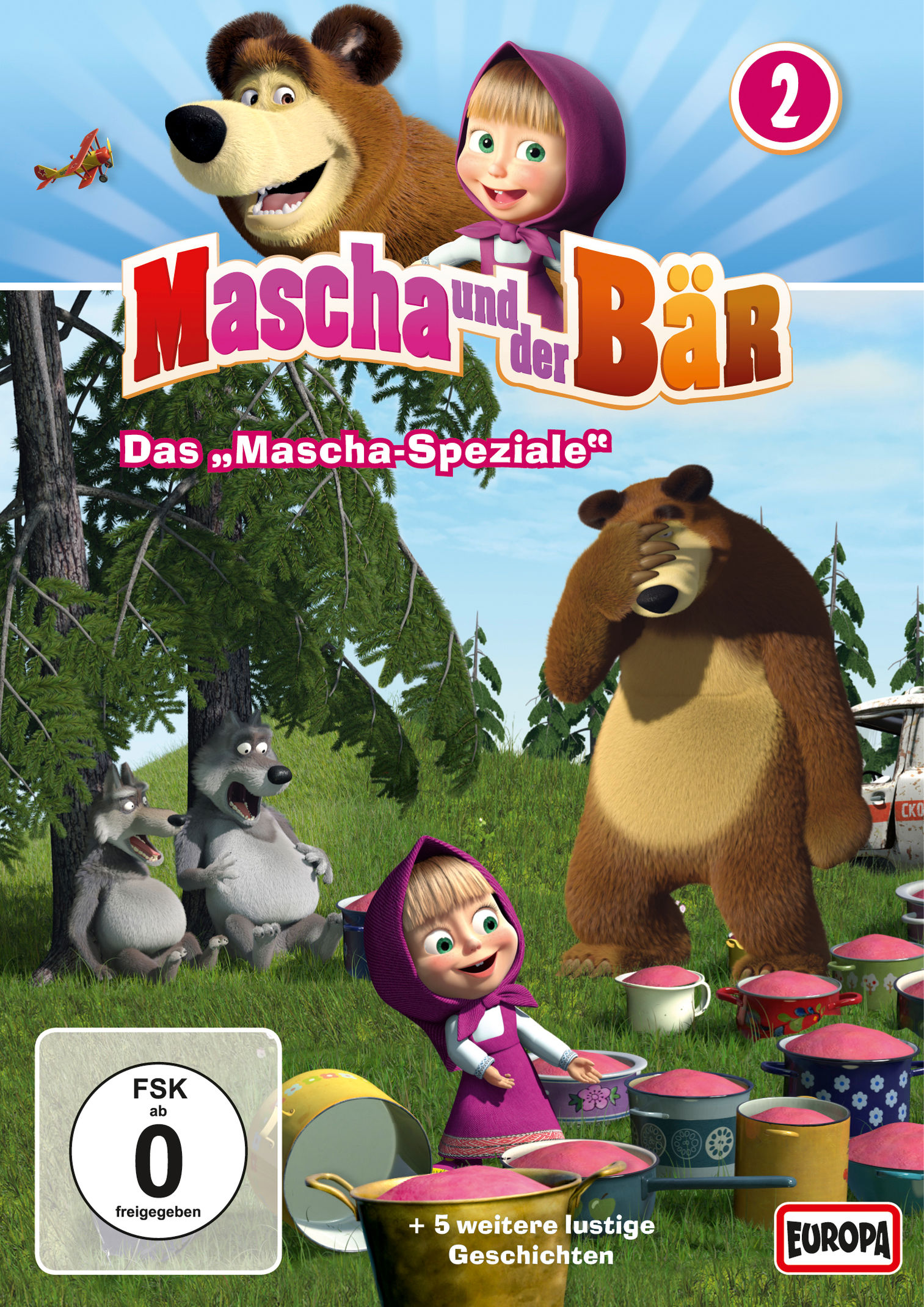 Mascha und der Bär - Das Mascha-Speziale DVD | Weltbild.at
