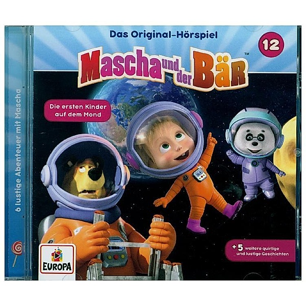 Mascha und der Bär - Die ersten Kinder auf dem Mond,1 Audio-CD, Mascha und der Bär
