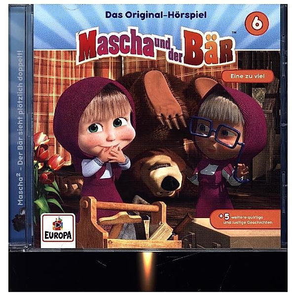 Mascha und der Bär - Eine zu viel,1 Audio-CD, Mascha und der Bär