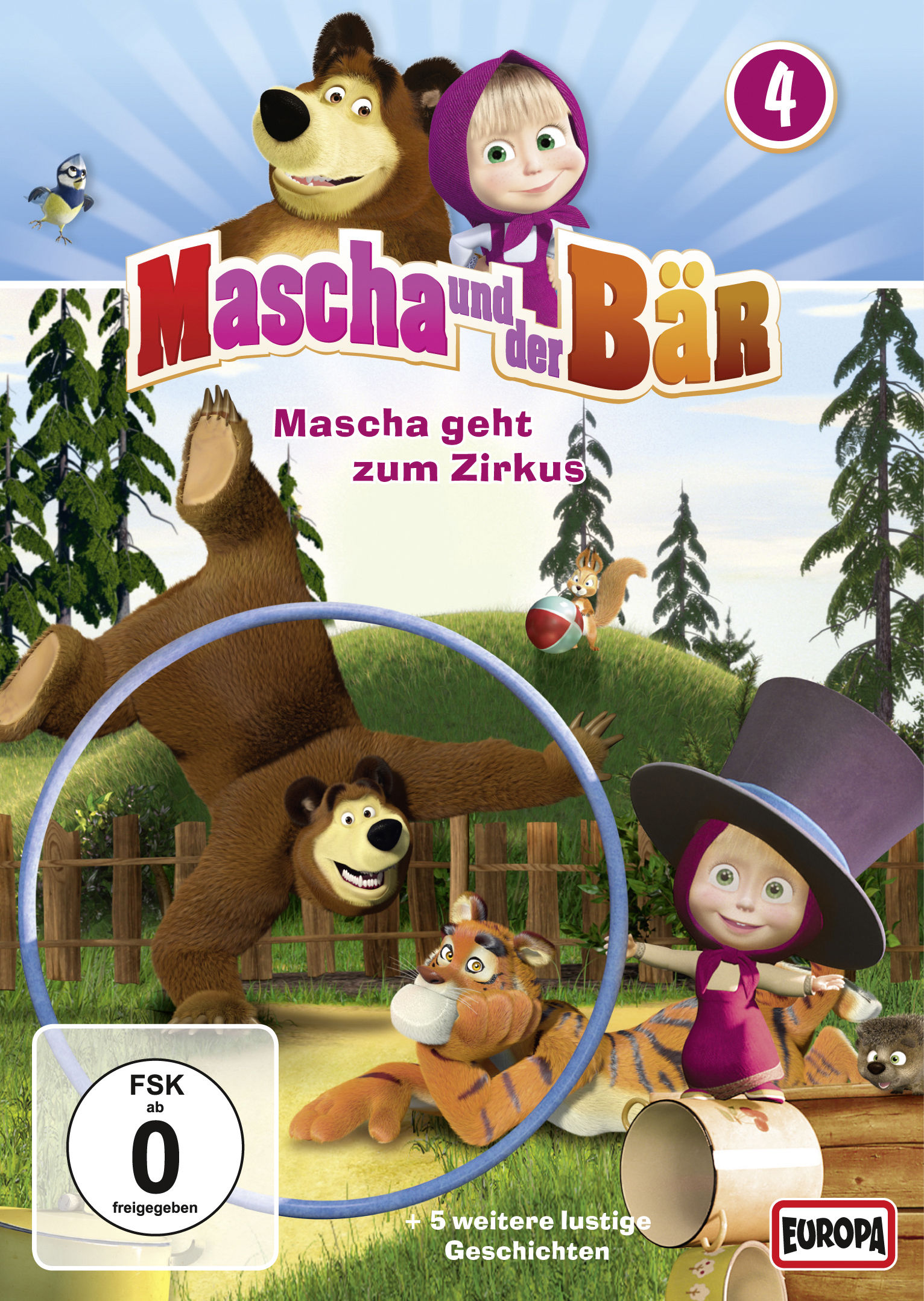 Image of Mascha und der Bär - Mascha geht zum Zirkus