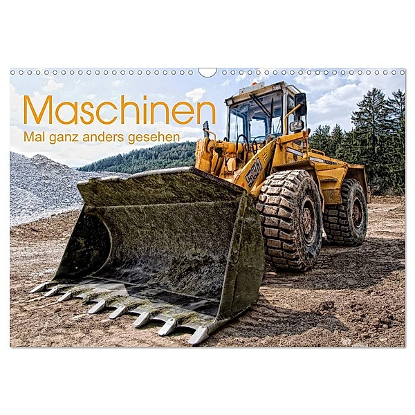 Maschinen - Mal anders gesehen (Wandkalender 2024 DIN A3 quer), CALVENDO Monatskalender, Georg Niederkofler