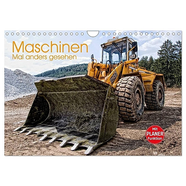 Maschinen - Mal anders gesehen (Wandkalender 2024 DIN A4 quer), CALVENDO Monatskalender, Georg Niederkofler