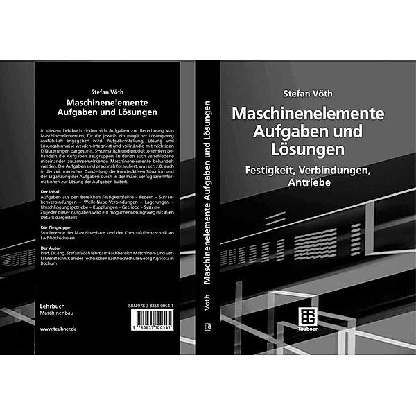 Maschinenelemente Aufgaben und Lösungen, Stefan Vöth