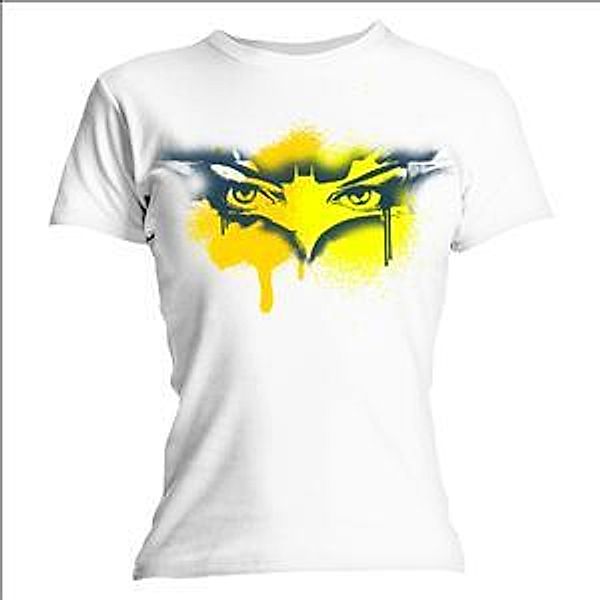 Mask Spray T-Shirt (Wht) (S) (, Batman-the Dark Knight Rises
