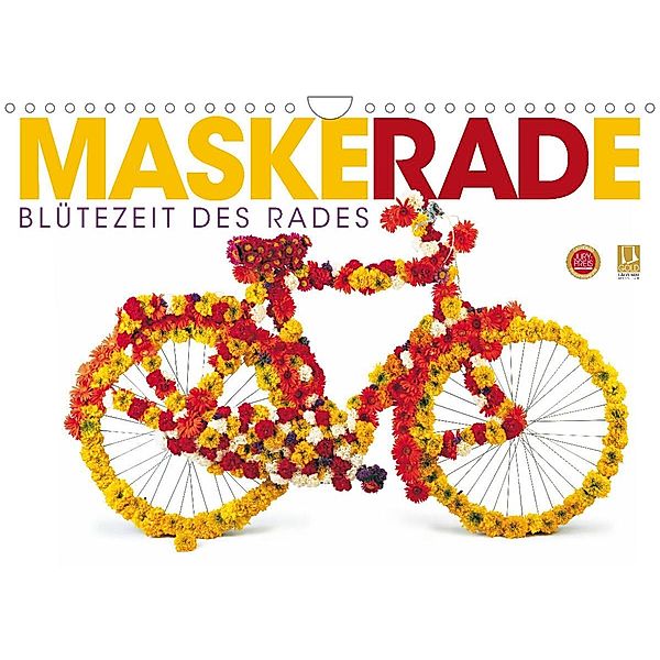 MaskeRADe - Blütezeit des Rades (Wandkalender 2023 DIN A4 quer), Wilfried Oelschläger