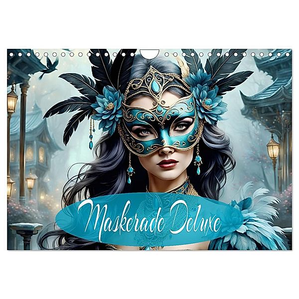 Maskerade Deluxe (Wandkalender 2025 DIN A4 quer), CALVENDO Monatskalender, Calvendo, Dusanka Djeric