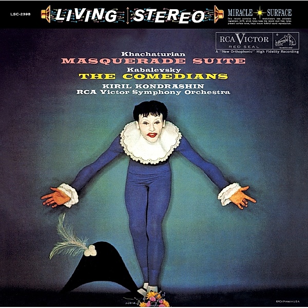 Masquerade Suite/The Comedians,Op.26, RCA Victor Symphony Orchestra, Kiril Kondrashin