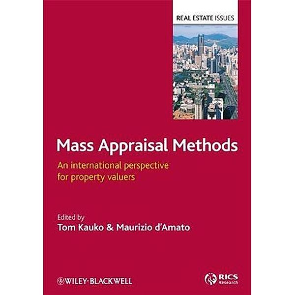 Mass Appraisal Methods, Tom Kauko, Maurizio D'Amato