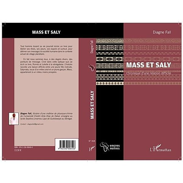 Mass et Saly : Chronique d'une relation difficile / Hors-collection, Collectif