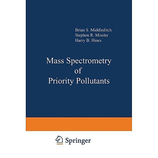 Mass Spectrometry of Priority Pollutants, Brian Middleditch