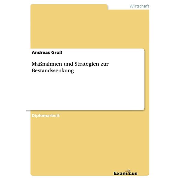 Maßnahmen und Strategien zur Bestandssenkung, Andreas Groß