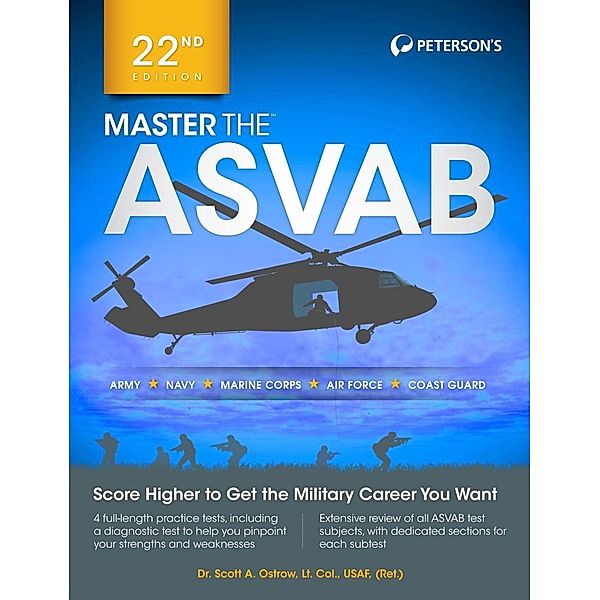 Master the ASVAB, 22nd Edition / Peterson's, Scott Ostrow