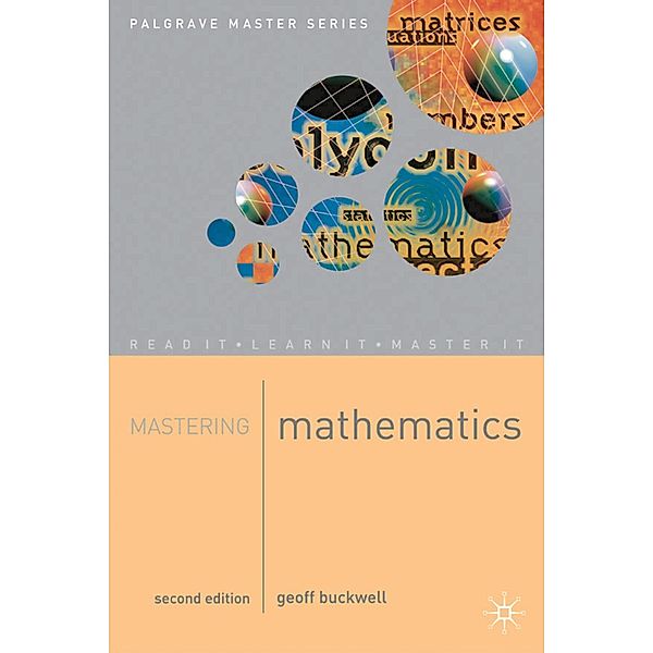 Mastering Mathematics / Macmillan Master Series, Geoff Buckwell