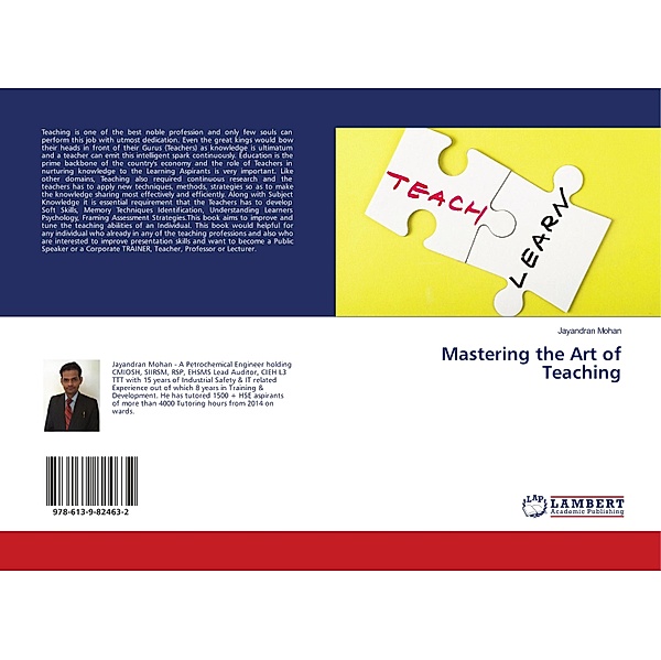Mastering the Art of Teaching, Jayandran Mohan