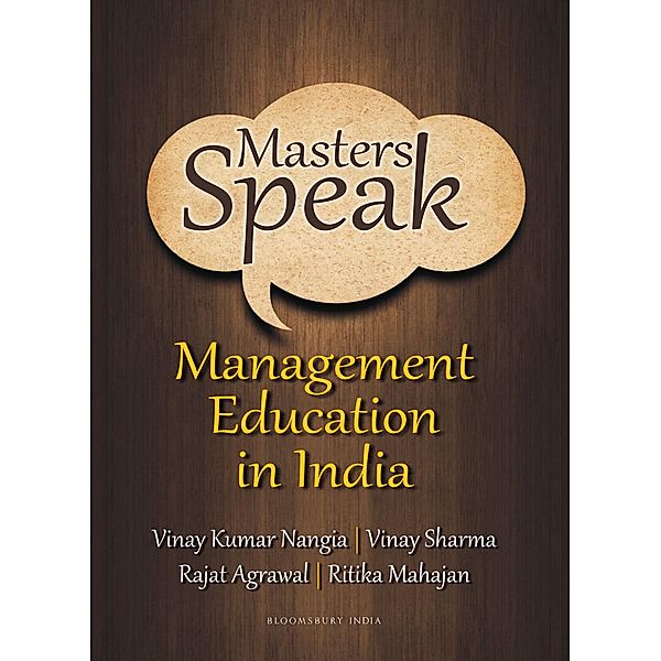 Masters Speak / Bloomsbury India, Vinay Nangia