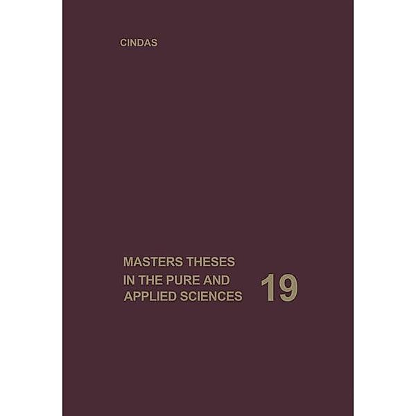 Masters Theses in the Pure and Applied Sciences / Masters Theses in the Pure and Applied Sciences, Wade H. Shafer