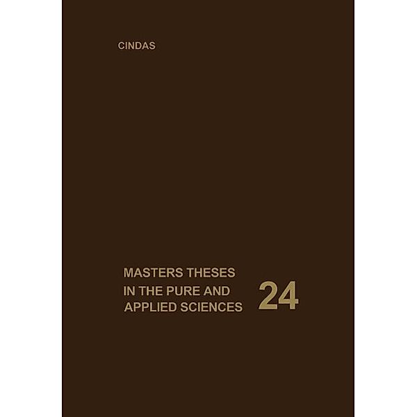 Masters Theses in the Pure and Applied Sciences