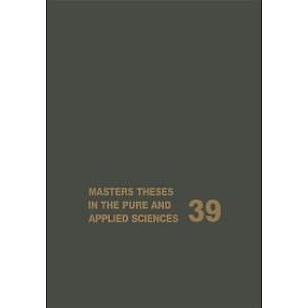 Masters Theses in the Pure and Applied Sciences