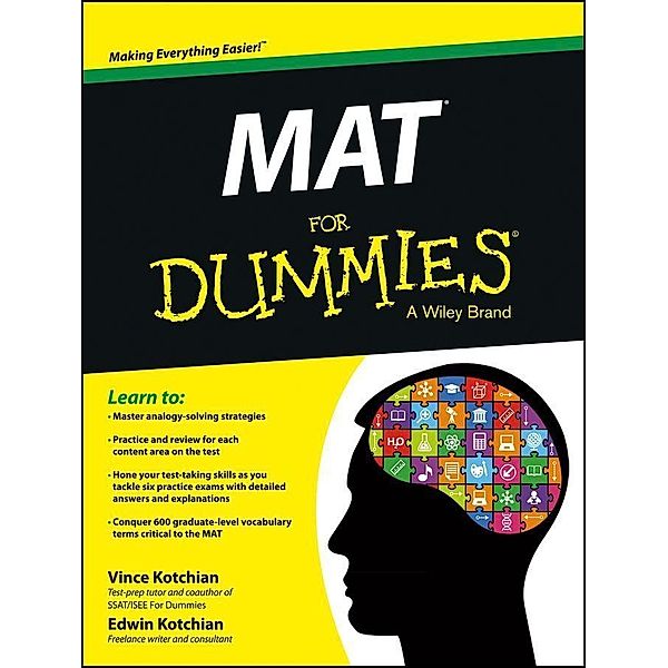 MAT For Dummies, Vince Kotchian, Edwin Kotchian
